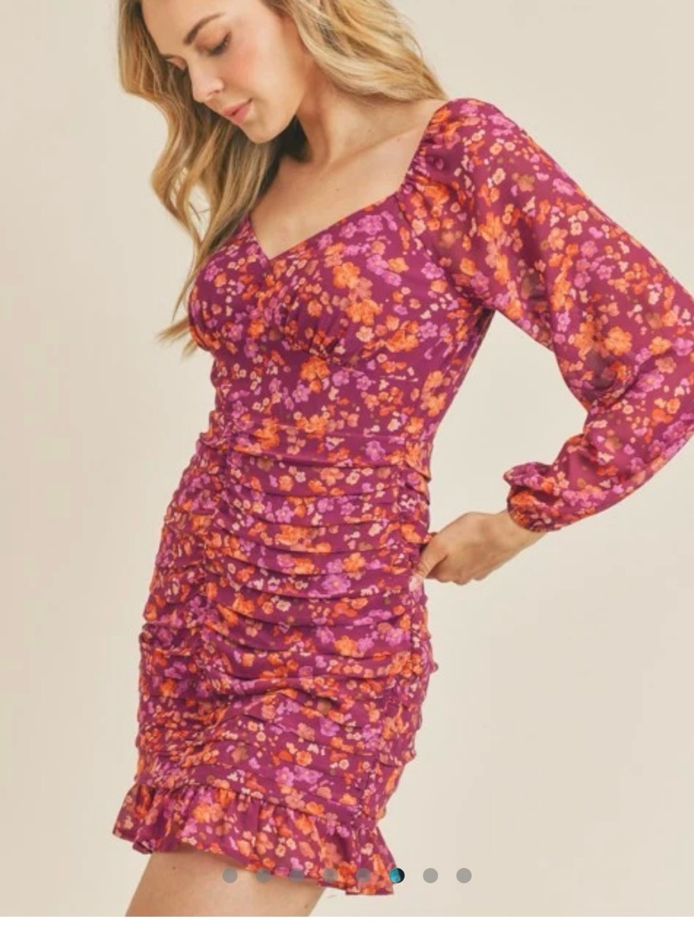 LUSH Sweetheart Mini Dress